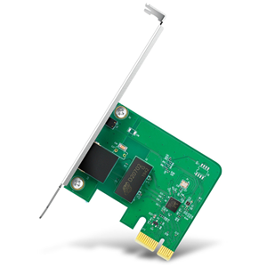 32-bit Gigabit PCIe Network Adapter, Realtek RTL8168B chipset, 10/100/1000Mbps Auto-Negotiation RJ45 port, Auto MDI/MDIX</br>Standard and Low Profile Brackets included in Box</br>Low Profile Bracket TP9807</br>