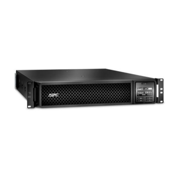 APC Smart-UPS 1500VA (1500W) 2U 230V Input/Output. 6x IEC C13 Outlets. With Battery Backup. Intuitive LCD Interface. USB, Rj-45 Serial, & SmartSlot Connectivity, Alarm. Rack Mount Kit Included