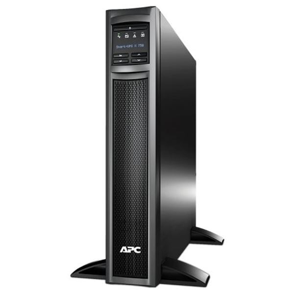 APC Smart-UPS 750VA (600W) 2U Rack/ Tower. 230V Input/Output. 8x IEC C13 Outlets. With Battery Backup. Intuitive LCD interface. USB, RJ-45 Serial, & SmartSlot Connectivity Audible Alarm.