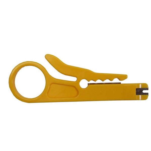 HANLONG Economic UTP/STP Cable Stripper & 110 Insertion Tool. Stripper for cable 5~6.2mm.