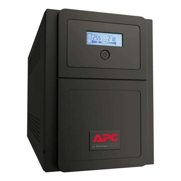 APC Easy UPS line-Interactive 1500VA (1050W) Tower. 230V Input/Output. 6x IEC C13 Outlets. With Battery Backup. USB Port. LCD Graphics Display.