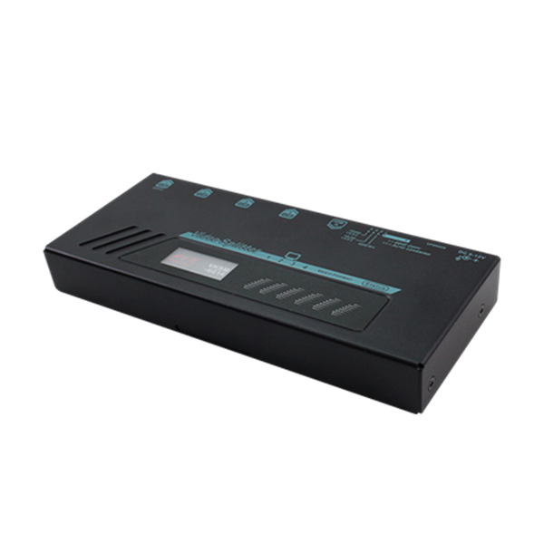 REXTRON 1-In-4-out 18G HDMI 2.0 Splitter. Supports Ultra-HD Resolution up to 4K@60Hz Max Res: (3840x2160). LED Indicators, Supports EDID, Automatic Power Save, Easy Install.