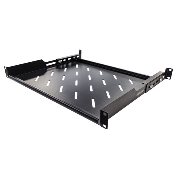 DYNAMIX Universal Fixed Shelf, 950mm Deep Shelf with Expanding Mounting Rail 950~1055mm. Max load: 60kg