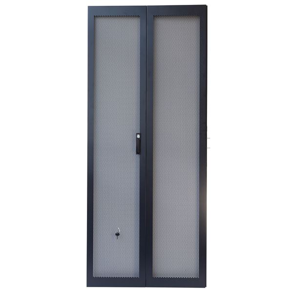DYNAMIX 45RU Dual Mesh Pantry Style Door Kit for SR Series 600mm WideDo Cabinets