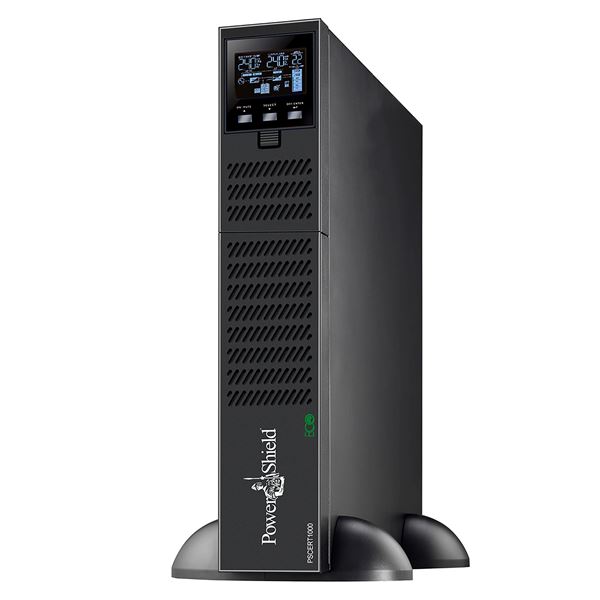 POWERSHIELD Centurion RT 1000VA Long Run Online UPS. No Internal Batteries, PSRTBB6 or External battery bank must be used. 8A Internal Charger.