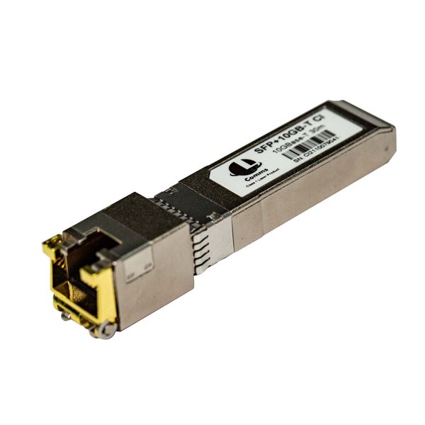 CARELINK 10 Base T SPF+ RJ-45 Transceiver Module. Hot Pluggable 10G Link up to 30m with Cat 6a/7. Compliant with IEEE 802.3az, 802.3a Compatible with Cisco