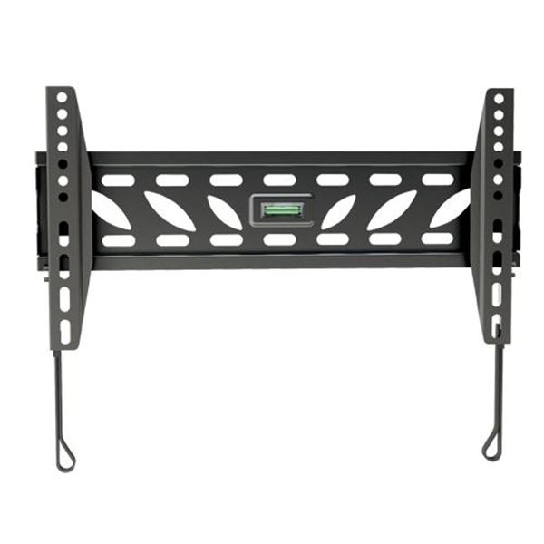 BRATECK 32''-55'' Fixed TV wall mount Max load: 50Kgs. VESA support: 100x100,200x100,200x200,400x200 Built-in bubble level. Curved display compatible. Colour: Black.