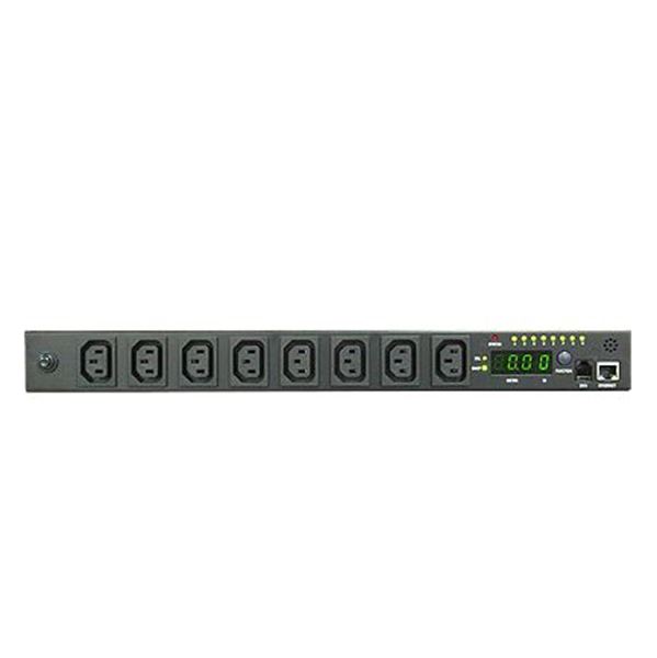 DYNAMIX 8 Port 16A kWh Switched PDU . Total Remote Power Monitoring & Outlet Control. Output 8x 10A IEC C13 , Input 1x 16A IEC C20 Socket to C20 power cord included.