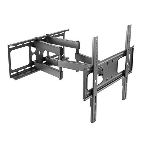 Cantilever Bracket, Full motion arm, Tilt & Swivel, 32-65", 50kg max, 64-510mm Profile, Max VESA 400x400. Dual Stud Installation. Curved Display Compatible.