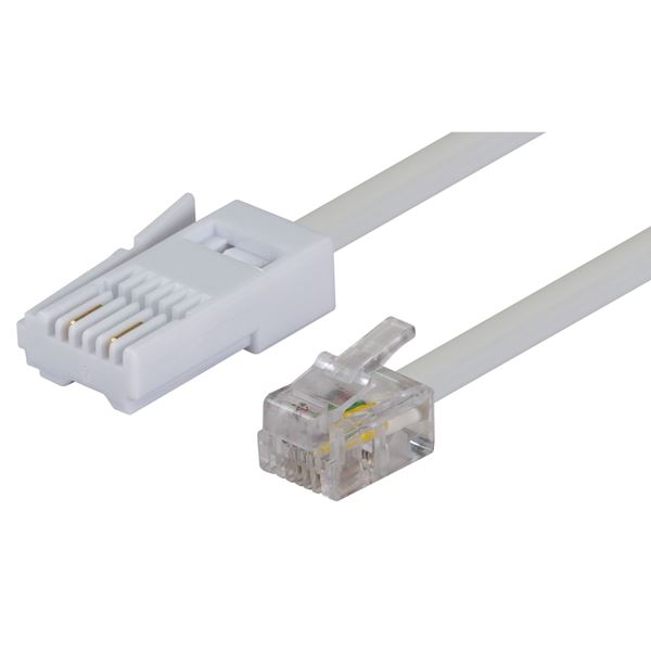 DYNAMIX 5m BT to RJ11 Cable (For Modem to Phone Line Connection)