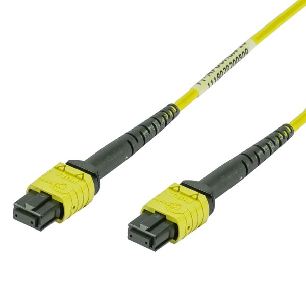 DYNAMIX 5M MPO APC ELITE Trunk Single-mode Fibre Cable. POLARITY C Crossed Trunk Cable Made with ELITE Low Loss Female Connectors. *7-14 Days Lead Time if No Stock