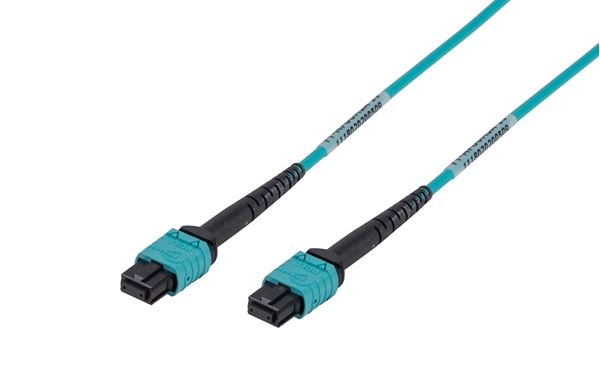 DYNAMIX 10M OM3 MPO ELITE Trunk Multimode Fibre Cable. POLARITY A Straight Through Cable. Made with ELITE Low Loss Female Connectors *7-14 Days Lead Time if No Stock