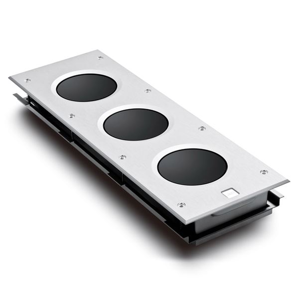KEF THX Rectangle In-Wall Speaker Subwoofer. 3 x 160mm (LF) drivers. THX Ultra2 certified. Massive aluminium baffle. Powered by KASA500. Sold individually