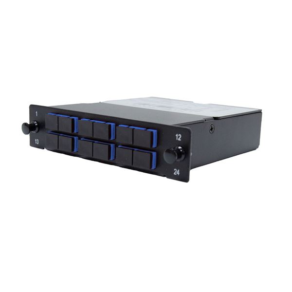 DYNAMIX MPO SM 6 Port SC Duplex Single-mode 12 Fibre Cassette. Dual Polarity A/C. Made with ELITE Low Loss Connectors.