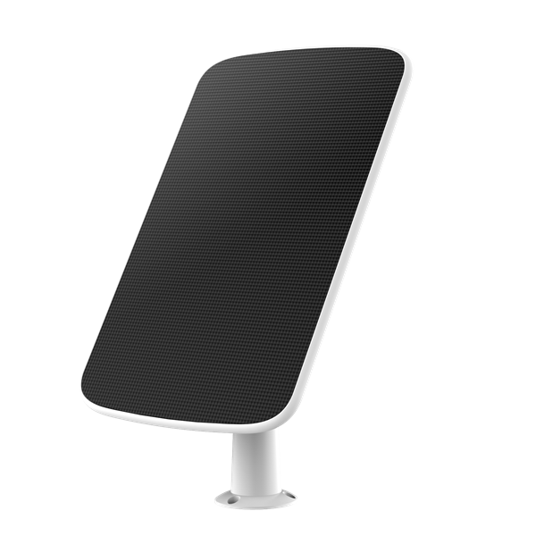 EZVIZ Solar Charging USB-C 6W Panel for Battery-Operated Cameras Weather Proof IP65, Delivers up to 6.2W, Includes 4M Cable, Adjustable Mounting Bracket & Screw Kit. With USB-C Connector.