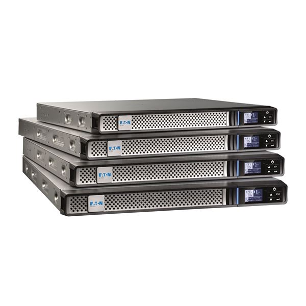 EATON 5P 1550VA/1350W 1U Rack Mount Line Interactive UPS with LCD Display. Remote Management, Hot Swappable Batteries, 2x AU 10A & 3x IEC 10A Sockets with Energy Metering. Rail Kit Included.