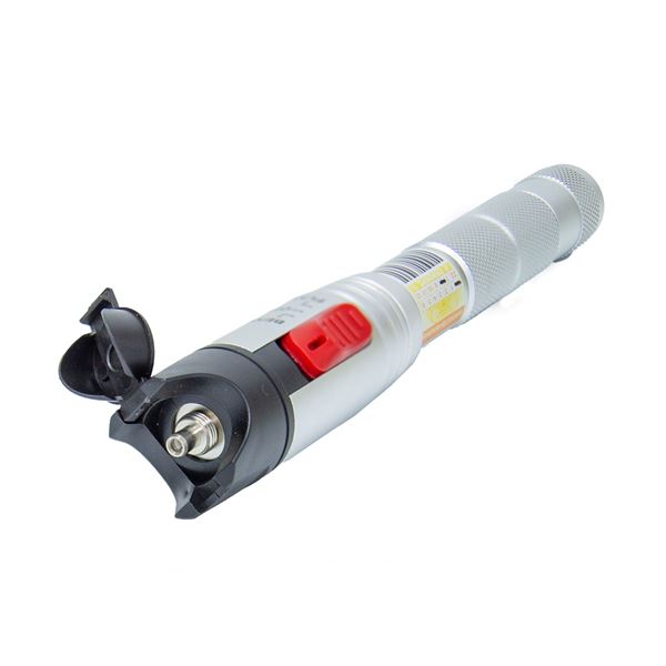 DYNAMIX Visual Fault Locator (VFL) 5mW 650nm Visible Red Laser Source. 2.5 mm Universal Connector Interface. Requires 2x AA Batteries (not included).