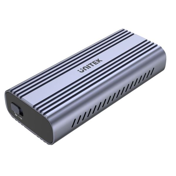 UNITEK SolidForce Reefer Pro USB4 to M.2 SSD (PCIe/NVMe) Enclosure. Supports up to 40Gbps (Thunderbolt 3/4). Hollowed Design for Superior Heat Dissipation. UASP for Speed UNITEK BACK-UP PROMOTION