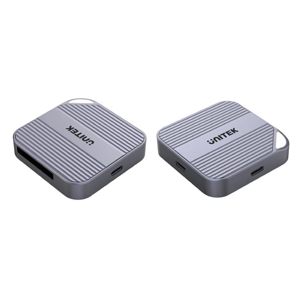 UNITEK MagSafe Magnetic CF Express Reader Enclosure for iPhone 16/15 Supports USB-C 10Gbps USB3.2 GEN2, Plug & Play, Direct Storage of ProRes Video, Supports Fast Charge, UNITEK BACK-UP PROMOTION