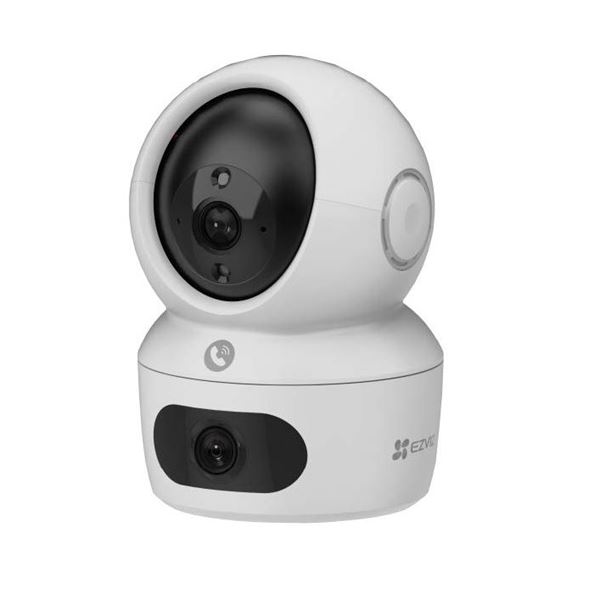 EZVIZ 4MP (2K+) Indoor WiFi Camera with Dual Lens Motorized Pan/Tilt 360 Degree Coverage. Colour Night Vision. AI Human/Vehicle Detection. Auto Tracking. 2-Way Talk. Active Defence. Supports H.265. MiscroSD.
