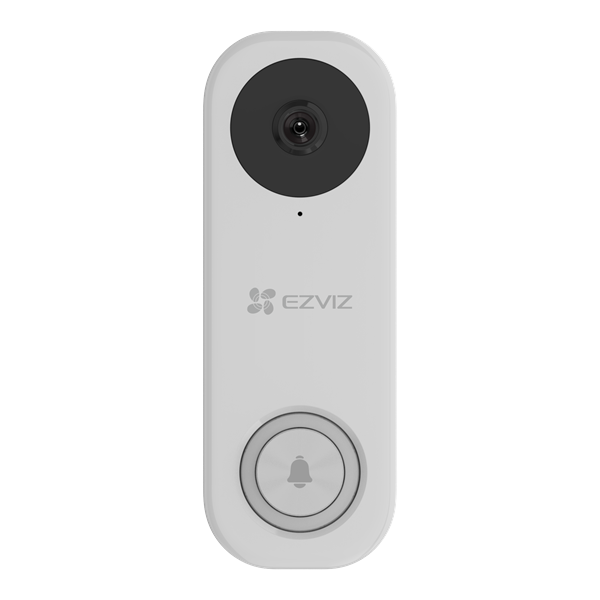 EZVIZ WiFi Video Doorbell (Wired) with 176 FoV & 2-Way Talk. 2K (5MP) Res, IR Vision (up to 5m), Dual-Band, Supports H.265, Built-in Mic & Speaker, IP65, Supports STOCK CLEARANCE SALE