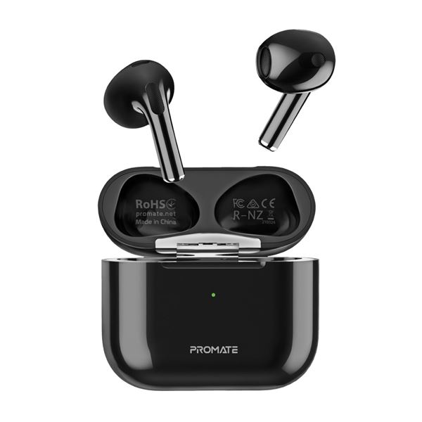 PROMATE In-Ear  Bluetooth Earbuds with Intellitouch and 350mAh Charging Case. Built in Microphones and Noise Isolation. Up to 5 Hours Playback. Smart Auto-Pairing. STOCK CLEARANCE SAVE UP TO 50%