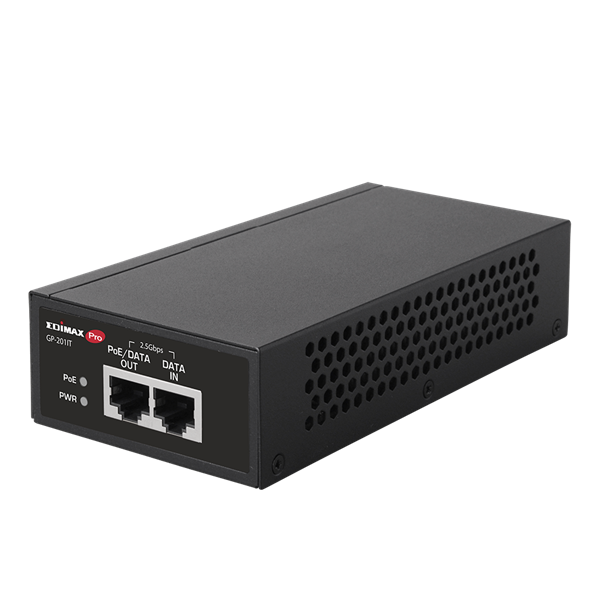 EDIMAX IEEE 802.3at 2.5 Gigabit PoE+ Injector 30W. Provides Power & Data up to 100m. Easy Pulg & Play Desktop or Wall-mount Installation. Built-in MID-YEAR SALE Up to 20% OFF