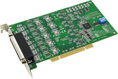 PCI bus 2.2 compliant,Supports serial speed up to 921.6 kbps, and any baud rate setting, 8-port RS-232 </br></br>DOES NOT COME WITH CABLE needs AQ1566 8x Male DB-9 Cable or AQ1564 DB-62 8x Male DB-25 Cable </br></br>EXAR chipset
