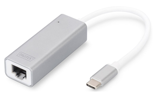 The USB-C to Ethernet Adapter is a high performance and low expenditure solution to add a fast ethernet connection to desktops & notebook PC. For all operating systems: Windows, Mac, and Google Chrome
