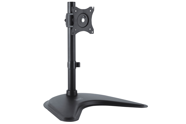 LCD Monitor Stand with desk stand Base, 15" - 27", 10kg max, Tilt, Swivel, Rotate, Raise,  VESA 75x75, 100x100, 5 year warranty