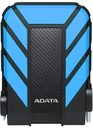 USB3.1 USB Type A, IP68 Rated, Blue, 2TB, 2.5" External Hard Drive. 390g, 98.5x133.3x26.7</br>SMR technology - not suitable for backups or other heavy write workloads.