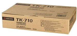 TK710, Compatible With: FS-9530DN</br>Yield ~40,000 Pages (at 5% Coverage)