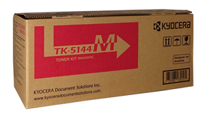 TK5144M, Compatible with: FS-P6130, FS-M6030, FS-M6530cdn</br>Yield ~5,000 Pages (at 5% Coverage)