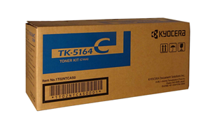 TK5164C, Compatible with: P6040CDN, P7040CDN</br>Yield ~12,000 Pages (at 5% Coverage)
