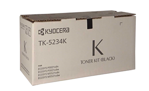 TK5234K, Compatible with: M5521, P5021,</br>Yield ~2,600 Pages (at 5% Coverage)