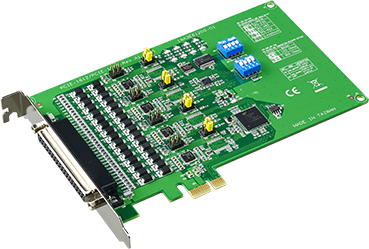 4-port RS-232/422/485 PCI Express Communication Card w/Surge & Isolation</br>PCI Express bus 2.0 compliant</br>Speeds up to 921.6 kbps for extremely fast data transmission</br>Supports any baud rate setting</br>4 x RS-232 or RS- 232/422/485 ports</br>Operating systems supported: Windows 2000/XP/Vista/7, Linux 2.4/ 2.6/ 3.x.x, QNX6.5 and Vxworks</br>XR17V354 UART with 256-byte FIFOs