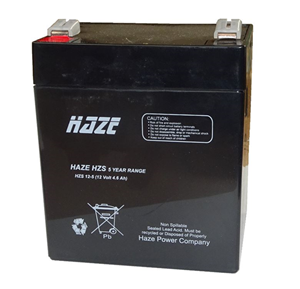F2 Connector, Non Spillable Sealed Lead Acid, 5 year range, Dimensions 90(L) x 70(W) x 101(H) mm</br></br>