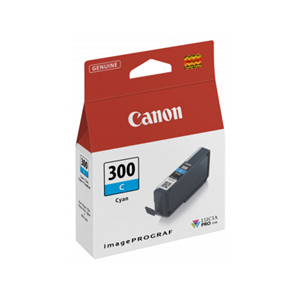 Compatible with: ImageGRAF Pro-300 Cartridge PFI300C</br></br>This standard yield ink cartridge lasts for up to 82 A3+ pages or 735 4x6 pages at 5% coverage.