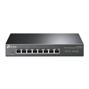 8x 2.5Gbps High Speed Ports</br>Silent Operation fanless design</br>Metal Casing</br>Supports 2.5Gbps over Cat5E cable</br></br>