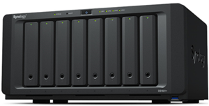 AMD RyzenTM V1500B quad-core 2.2 GHz, 4 GB DDR4 ECC SODIMM RAM (2 slots, Upgradable to 32GB, 2x 16GB Max), 8x 3.5" or 2.5" Drive Bays (Max of 18 bays with expansion), 2x M.2 2280 NVMe , 4x USB 3.2 Gen 1, 2x eSATA, 4x Gigabit LAN, 1x PCIe Gen3 x8 Slot (x4 Link), Maximum 40 IP Cams.</br></br>Compatible RAM Models:</br>D4ECSO-2666-16G (DDR4 ECC SODIMM) - 16GB</br>D4ES01-8G (DDR4 ECC SODIMM) - 8GB</br>D4ES01-4G (DDR4 ECC SODIMM) - 4GB</br></br>Expansion Unit Available - DX517 (5 Additional Bays)</br></br>