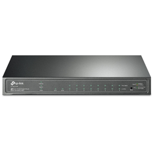 8 Gigabit RJ45 ports incl. 2x SFP ports, 802.3af, 53W PoE power supply, Tag-based VLAN, STP/RSTP/MSTP, IGMP V1/V2/V3 Snooping, 802.1P QoS, Rate Limiting, Port Trunking, Port Mirroring, SNMP, RMON, steel case</br>