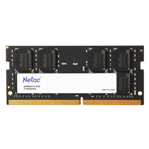 NTBSD4N32SP-08	Netac Basic SO DDR4-3200 8G C22, SODIMM 260-Pin DDR4 / NB, DDR4-3200, PC4-25600, 8G x 1, 22-22-22-52, Single Channel </br></br></br></br></br></br>