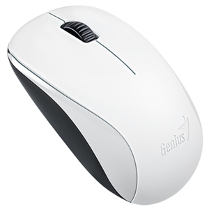 2.4Ghz wireless mouse</br>1200 dpi BlueEye sensor for smooth movement control</br>Universal USB Pico receiver</br>Power switch extends battery life</br>Contoured shape great for either hand</br>Elegant White</br>New Packaging