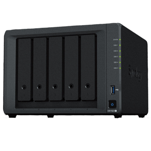 The 5-bay Synology DiskStation DS1522+ is easy to scale and expand as your needs change, with optional support for up to 15 drives, 10GbE networking, and NVMe SSD caching. Powered by Synology DiskStation Manager (DSM), it offers a flexible all-in-one solution for data sharing, synchronization, backup, and surveillance.</br></br>1x SO-DIMM slot upgradable</br>Expansion Unit Available (DX517 - 5 Additional Bays)</br>
