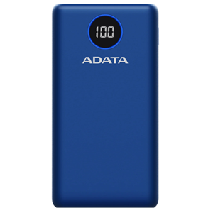 20000mAh (Rechargeable Li-ion battery), 2x USB-A (DC 5V/3A, 9V/2A, 12V/1.5A, 22.5W max), 1x USB-C (DC 5V/3A, 9V/2A, 12V/1.5A, 18W max), Input USB Type-C (DC 5V/3A, 9V/2A, 18W max) Micro USB: DC 5V/2A, 10W max BLUE</br>134 x 70 x 27mm, 365g, Fast Charging Technologies Qualcomm QC 3.0 / USB PD 3.0