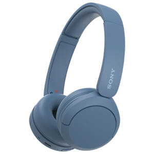 The WH-CH520 is a lightweight on-ear wireless headphone for casual use. Long battery-life, quick charging and handsfree voice calls, with multipoint, also make this great-value headphone an easy choice. A first for this category of headphone, the companion app provides many features, including adjustable sound and other custom settings. </br>Blue