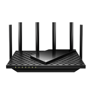 AX5400 Dual-Band Wi-Fi 6 Router</br>SPEED: 574 Mbps at 2.4 GHz + 4804 Mbps at 5 GHz</br>SPEC: 6× Antennas, 1× 2.5 Gbps WAN/LAN Port + 1× Gigabit WAN/LAN Port+3* Gigabit LAN Ports, USB 3.0 Port, 1024-QAM, OFDMA, HE160</br>FEATURE: Tether App, WPA3, Access Point Mode, IPv6 Supported, IPTV, Beamforming, Smart Connect, Airtime Fairness, MU-MIMO, VPN Server, DFS, Cloud Support, HomeShield, Onemesh, 2.5Gbps HyperFibre</br>