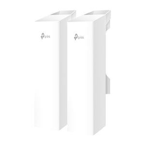 Outdoor 5GHz 867Mbps Wireless Bridge, IP65 Weather proof and 6kV lightning protection, Passive PoE, Long Range Communications up to 5km, Auto-pairing kit 2x bridge, Omada SDN management, 3x Gigabit ports, Passive PoE adapter included