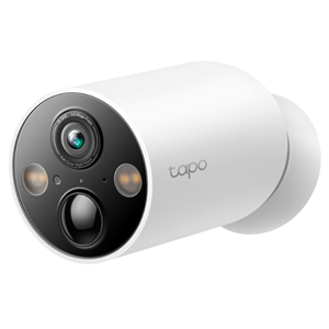 300 Day Battery Life, no wires for flexible placement, 2560x1440p 2K+ Video, Night Vision up to 30ft, Two-Way Audio, IP66 Weather Proof, -20 - 45deg C Operation, Motion Detection (not thru glass), Kit includes 2x C425 Battery Cameras, Storage options on-camera (micro-SD),  or Tapo cloud