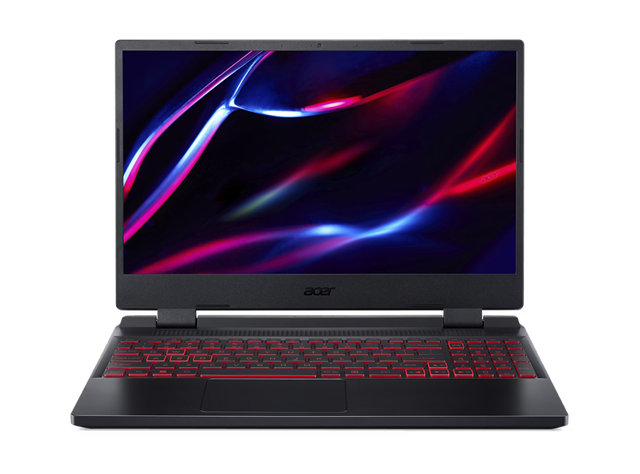 NITRO V ANV15-51-73R8, Intel Core i7-13620H 10core (6P/4E)/ 16 thread, 24MB Smart Cache, up to 4.9GHz, 15.6" FHD IPS 144Hz, 1920x1080, Anti-Glare. 16GB DDR5 Memory, Up to 32GB, 512GB PCIe NVMe SSD, RTX 4050 6GB RAM, 802.11a/b/g/n+ax, Bluetooth 5.2, Backlit KB, Finger Print Reader, HD TNR Camera, 57Wh Li-ion battery, 1x Type-C USB 3.2 Gen2 (TB4), 3x Type-A USB 3.2 Gen1, 1x RJ45 1x HDMI 2.0 1x 3.5mm headphone/speaker 3-pin 135W AC adapter, 2.1kg, 362.3 (W) x 239.89 (D) x 23.5 (H), Windows 11 Home